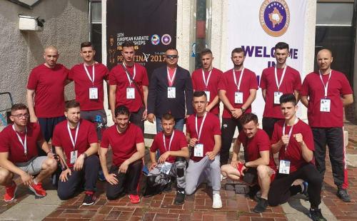 Kampionati Europian i Rajoneve - Ekipi perfaqsues - Prishtine 2017
